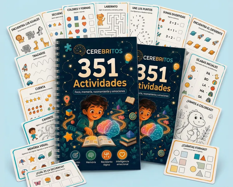 Plan Premium Cerebritos: 351 actividades